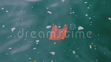 海洋污染-塑料袋